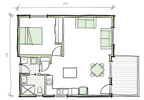 The Heysen Plans - Modular Granny Flat