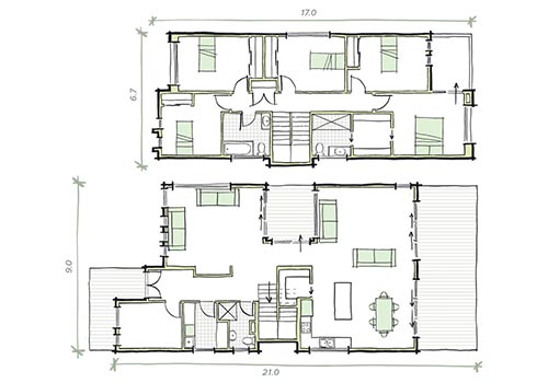 The Lawrence Modular Home Plans