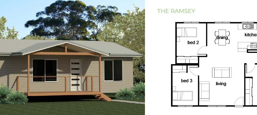The Ramsey 3 Bedroom Modular Home
