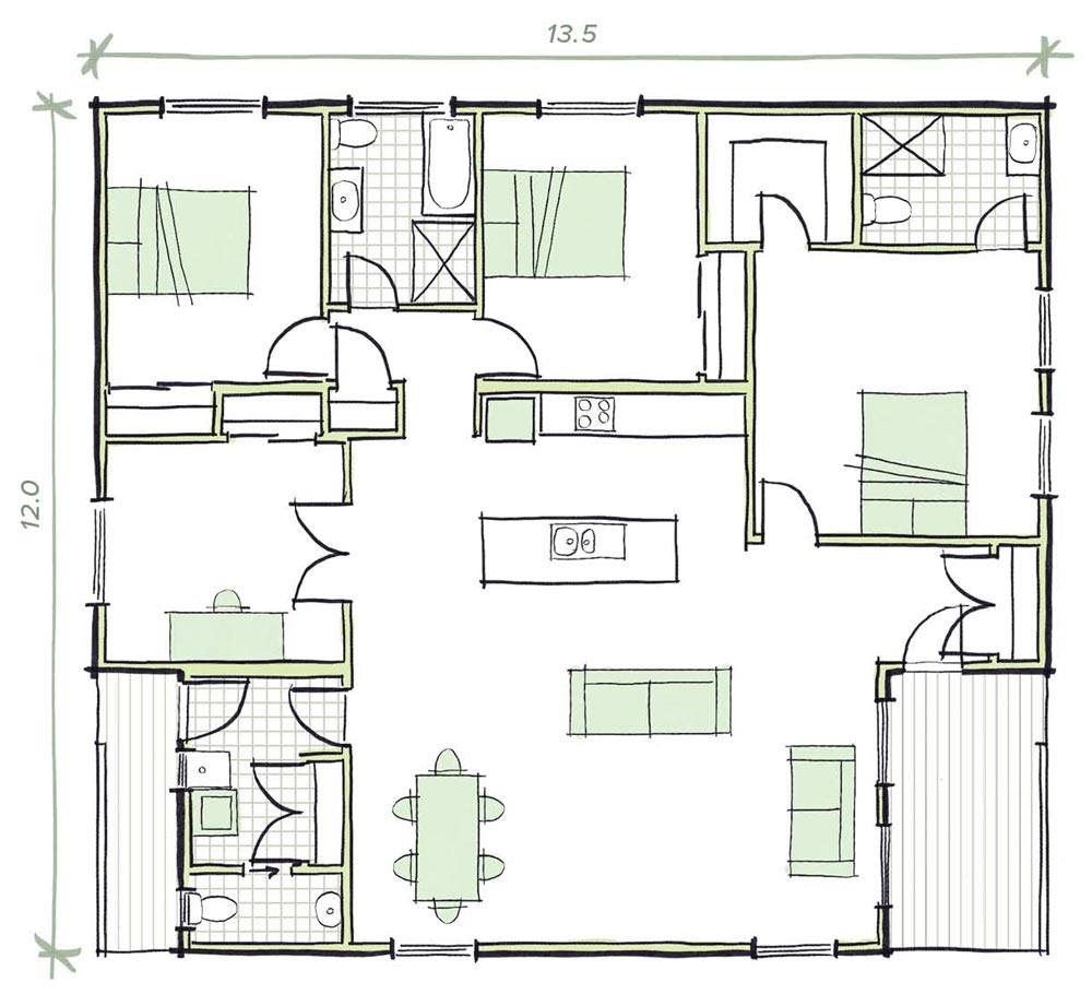 The Roberts Modular Home Plans