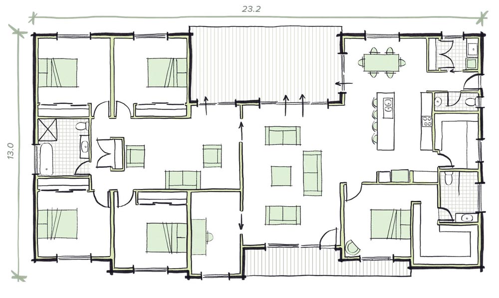The Tucker Modular Home Plans